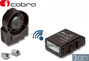 Alarme Cobra 4615 GPS Can Bus - Pack 8 - Driver Card