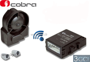 Alarme Cobra 4615 TX - Spécial Utilitaire - 1 Télécommande Cobra