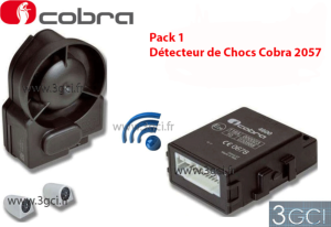 Alarme Cobra 4615 Can Bus + Détecteur de Chocs