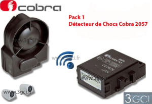 Alarme Cobra 4615, dtecteur de chocs