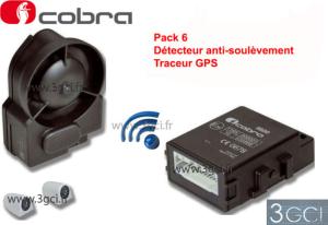 ALARME COBRA 4625 TRACEUR GPS IMOTRACK - PACK 6