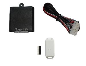 Kit de 2 contacteurs magnétiques sans fil avec module de réception 